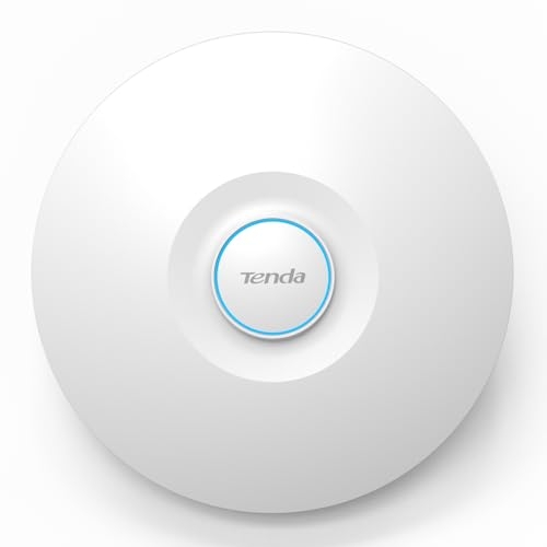 Tenda Access Point WiFi 6 AX3000 I29, Access Point 3000Mbps, Dual Band, Gestione Centralizzata, Fino a 256 Dispositivi, MU-MIMO, OFDMA, Montaggio a Parete e Soffitto, Alimentazione PoE/DC