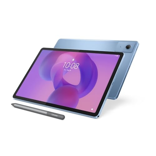 Lenovo Idea Tab Tablet - Display 11" 2.5K (2560x1600) 90Hz, Processore Mediatek Dimenity 6300, RAM 8GB, Memoria 128GB, WiFi 5, Tablet Android 15, Tab Pen inclusa - Polar Blue