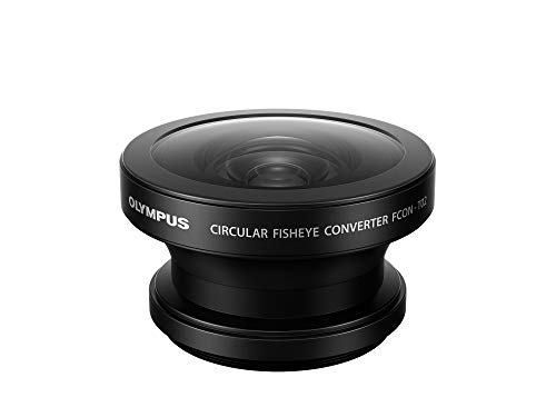 Olympus FCON-T02 Aggiuntivo Ottico Fish Eye per Fotocamera TG-1/TG-2/TG-3/TG-4/TG-5/TG-6/TG-7