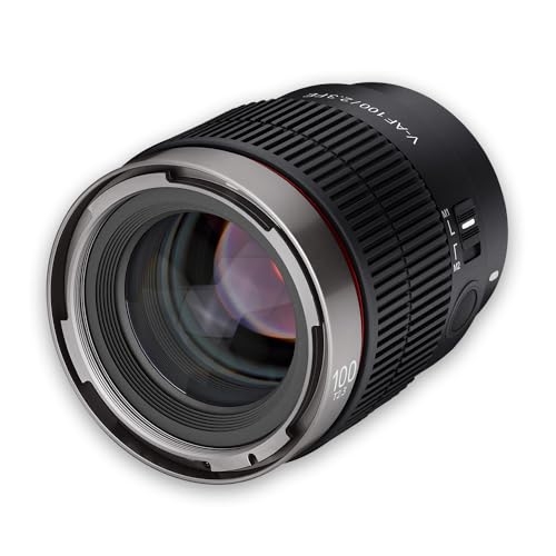 Samyang V-AF 100 mm T2,3 FE per Sony E, obiettivo video, obiettivo di messa a fuoco auto, supporto Cine Lens 8K, interruttore personalizzato e pulsante