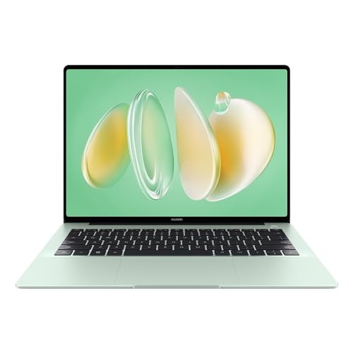 HUAWEI MateBook 14 Laptop, Display OLED 2,8K da 14,2" con Touchscreen, Processore Intel Core Ultra 7, 16GB RAM, 1TB SSD, Design Ultrasottile, Riproduzione Video Continua di 19 Ore, Verde